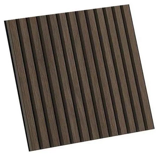 BATH DELUXE 54-060-08-84-12-KÉSZLET 4x Akusztikus falpanel DANVIKEN 60x60 cm dió 54-060-08-84-12
