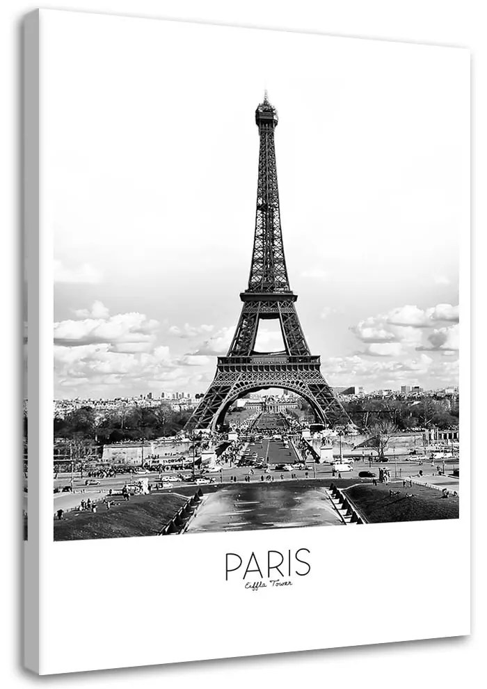Gario Vászonkép Párizs - Eiffel-torony Méret: 60 x 90 cm