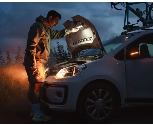 Ledlenser AF2R - LED-es, fényerőszabályozható, újratölthető munkalámpa IP54 1000 lm 50h