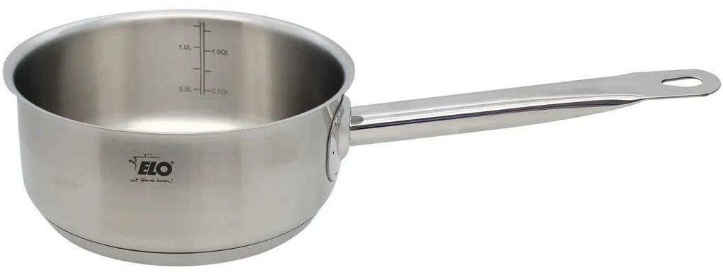Elo 24316 Profi Cuisine rozsdamentes acél serpenyő16 cm, 1 l, 1 l