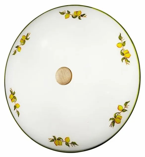 Kolarz 731.U12.4.116 - Mennyezeti lámpa NONNA 2xE14/60W/230V átm. 32 cm citromok