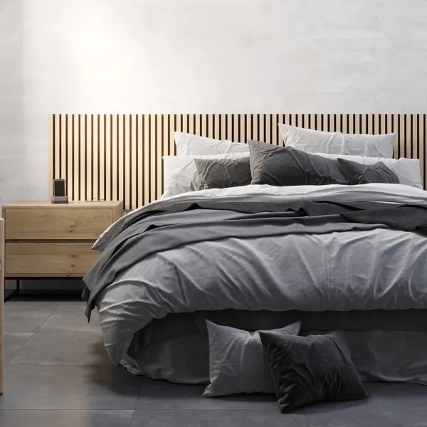 BATH DELUXE 54-240-11-86-12 - Akusztikus burkolat panel VASALUND 240x52 cm tölgy