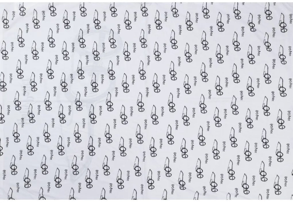 Világító ágyneműhuzat HARRY POTTER VISION fehér Ágyneműhuzat mérete: 70 x 90 cm | 140 x 200 cm