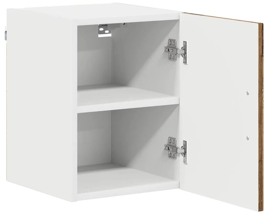 Fali konyhaszekrény polcokkal Öreg fa 30 x 31 x 40 cm Faanyag