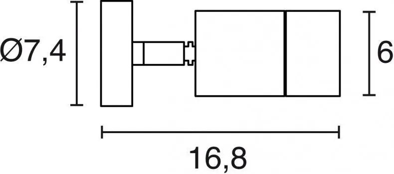 NOVOLUX 538A-G21X1A-04 ABADIA Modern Kültéri Fali Lámpa Antracit GU10 IP54