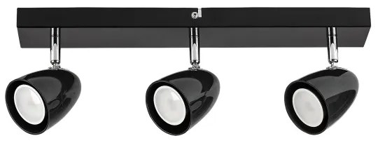 Rabalux 73019 - Spotlámpa PERICO 3xGU10/5W/230V fekete