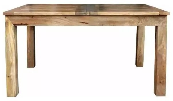 HINA 180x90 cm kinyitható étkezőasztal, tömör mangófa