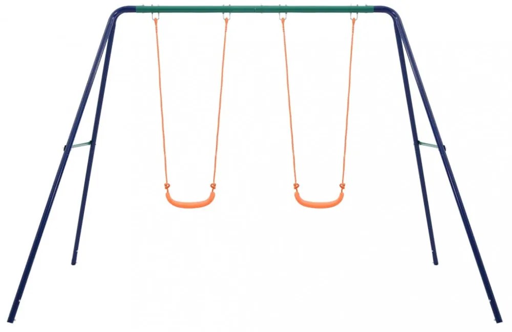 acél hintakészlet 2 db üléssel