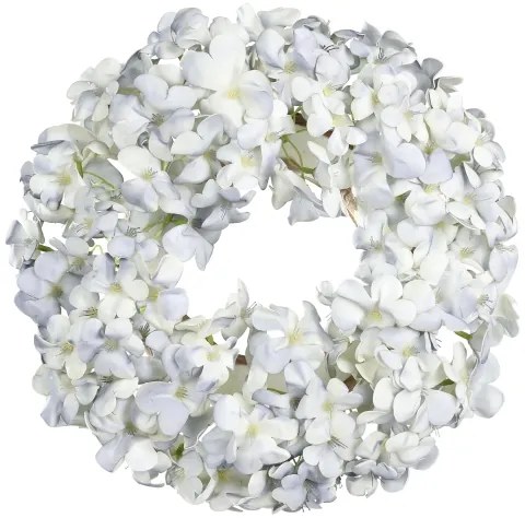 Eglo 428206 - Művirág koszorú SOLVANG átm. 35 cm kék