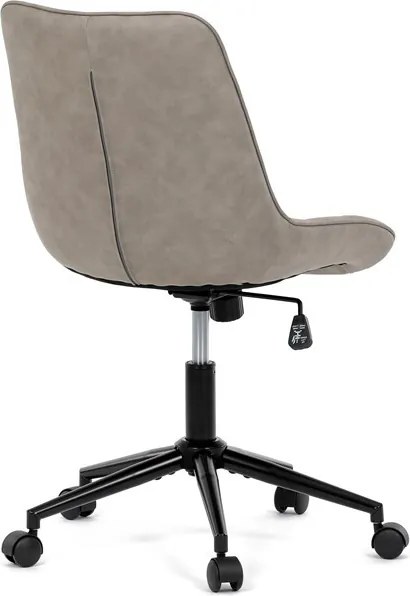 Állítható magasságú bézs szövet irodai szék. KA-V3120 LAN3