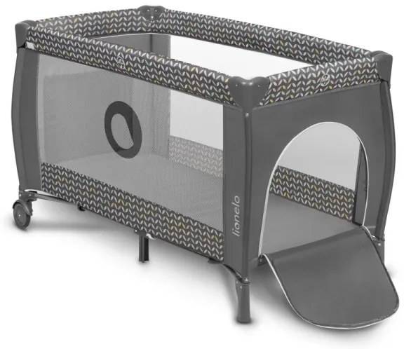 Lionelo - Utazó kiságy SVEN PLUS szürke