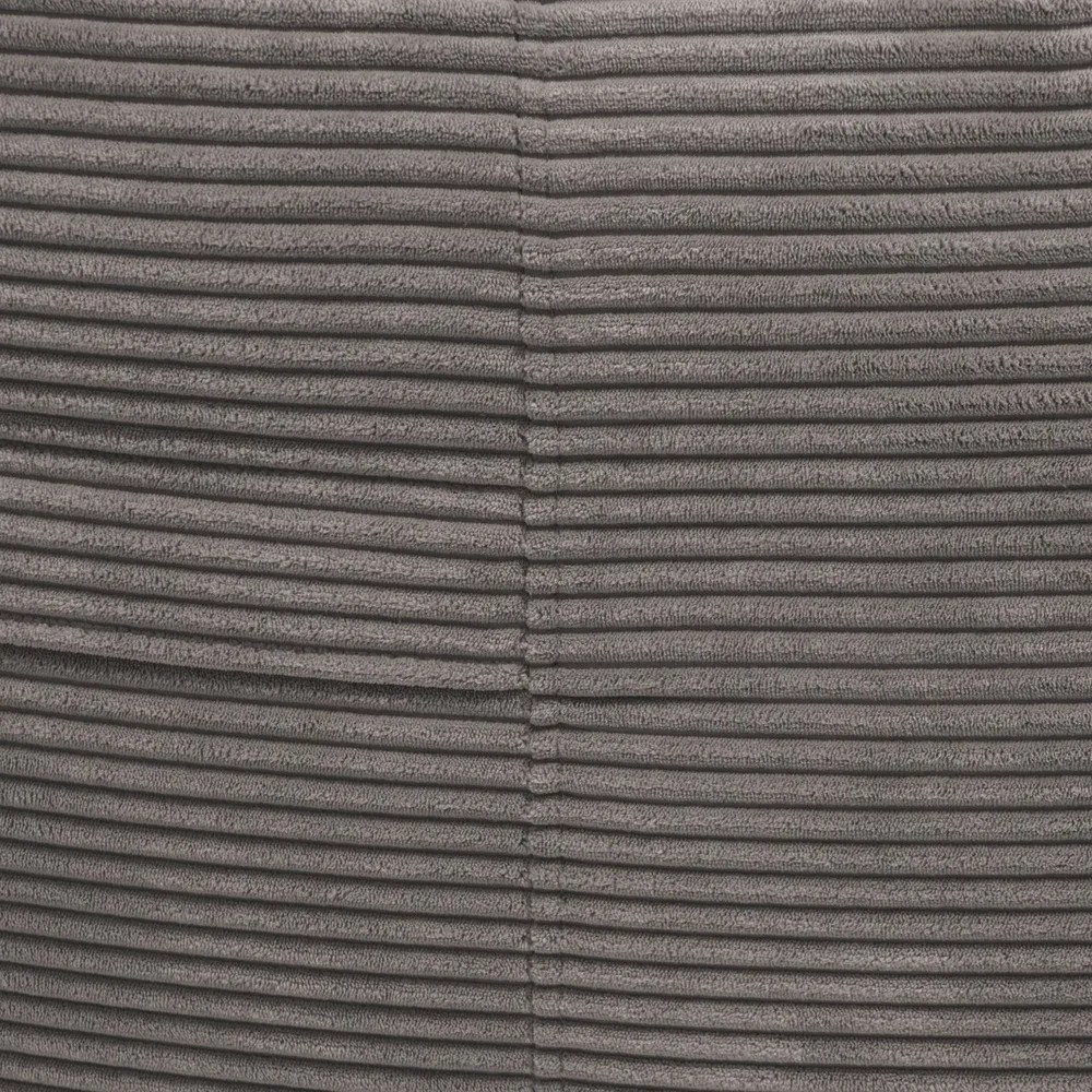 Krémszínű kordbársony babzsákfotel Roll 190 – SLOWDOWN