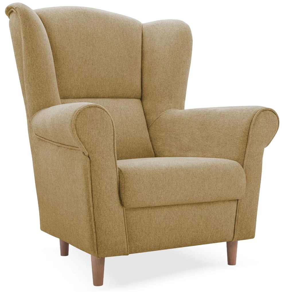 ID LOFT füles fotel - sárga