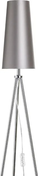 RENDL CONNY 15/30 asztali lámpaernyő Monaco galambszürke/ezüst PVC max. 23W