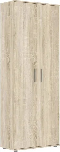 Kétajtós polcos szekrény Sonoma színben KLARA