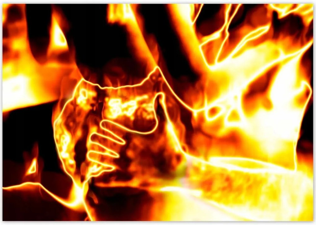 Poszterek 100x70 Lángoló szerelem Love