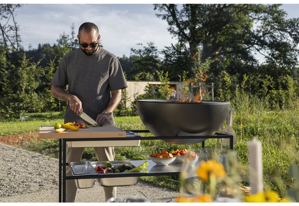 TŰZKONYHA TÁLTAL 70 + 2x Plancha + drót. alap - Höfats