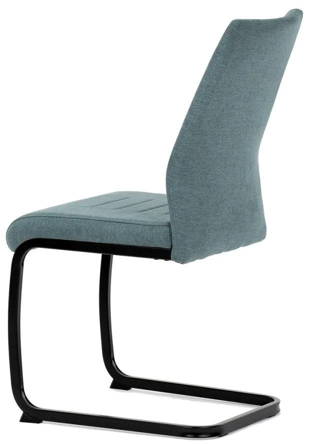 Zöld Szövet Szánkótalpas Étkezőszék. DCL-438