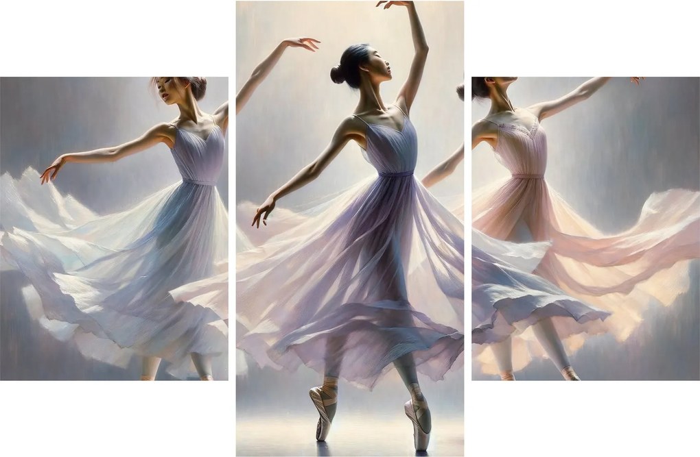 Kép - Három balerina (90x60 cm)