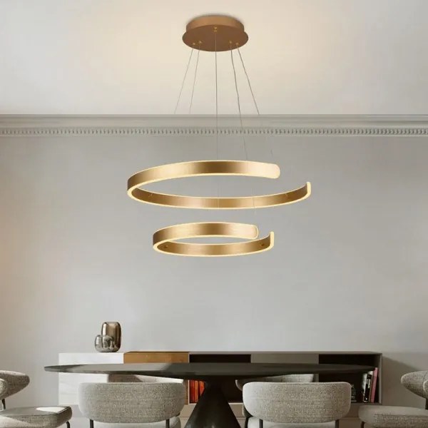 LED állítható fényerejű csillár kábellel LED/120W/230V 3000-6500K + DO