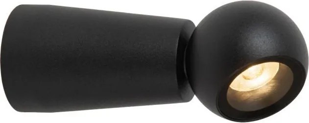 LUCIDE 33200-05-30 IPSOS Modern Kültéri Fali Lámpa Fekete LED IP44