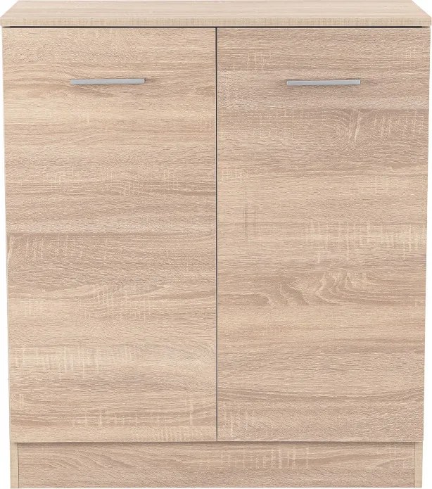 Miami komód 2 ajtós 80x92 cm sonoma tölgy-sonoma tölgy