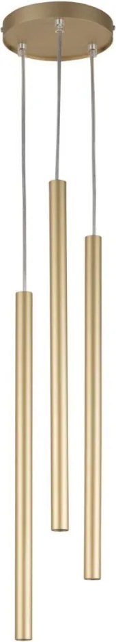 SIGMA LIGHTING 33624 SOPEL Többágú Függesztett Lámpa Arany G9 IP20