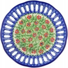 Áttört tányér Ceramika Bolesławiec