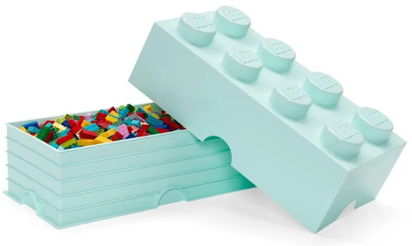 Világoskék tárolódoboz - LEGO®