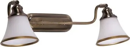 Rabalux beltéri karos spotlámpa e14 2x40w bronz/fehér grando
