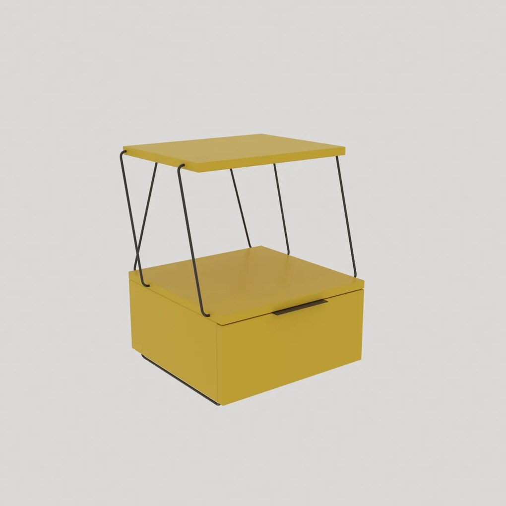 Tekoba Yellow éjjeliszekrény