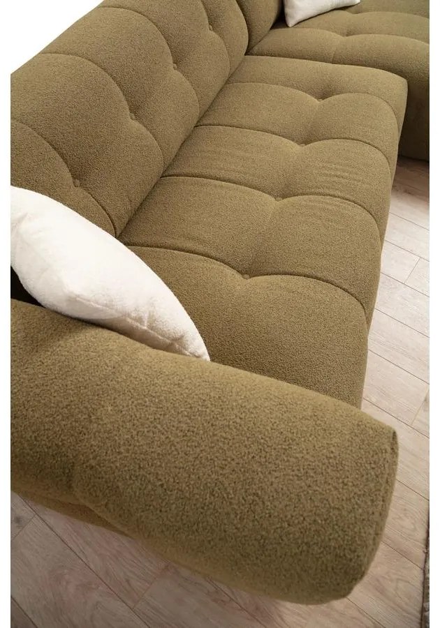 Sarokkanapé Cady Jobbos - Khaki