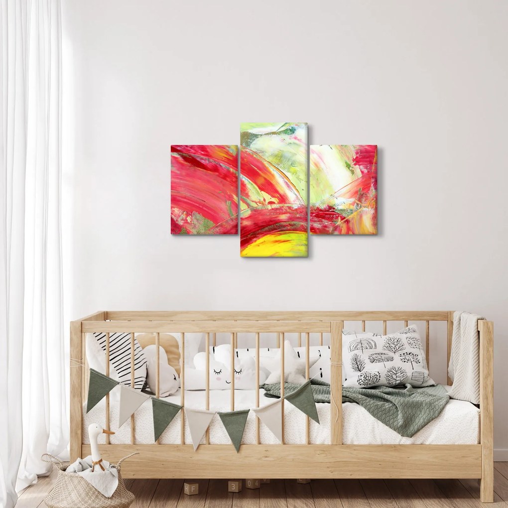 Absztrakció kép - festmény (90x60 cm)