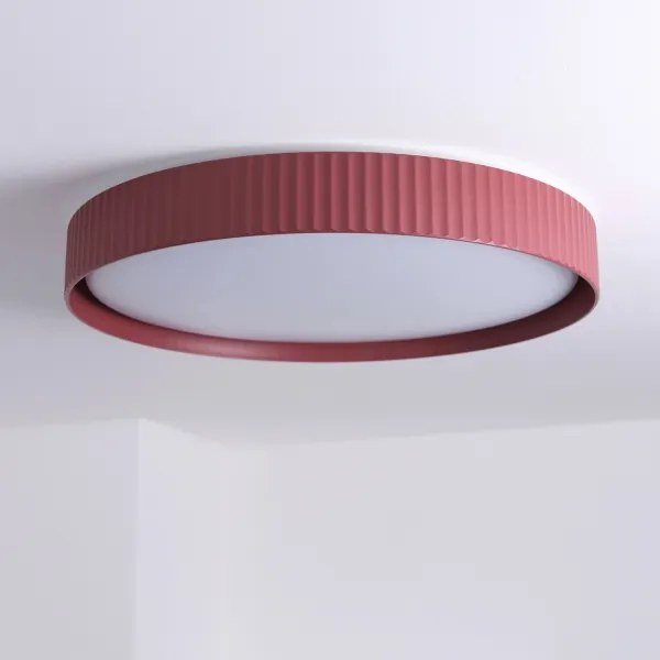 Brilagi-LED Fényerőszabályozható mennyezeti lámpa LUCIA LED/60W/230V Ø 59 cm piros + távirányító