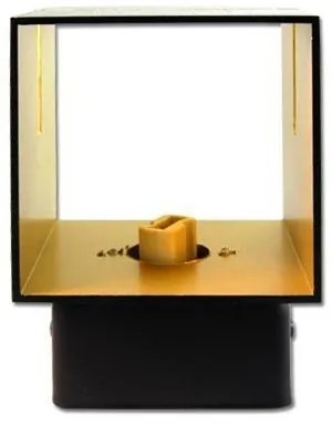 Fali lámpa COSTA 1xG9/35W/230V fekete/réz