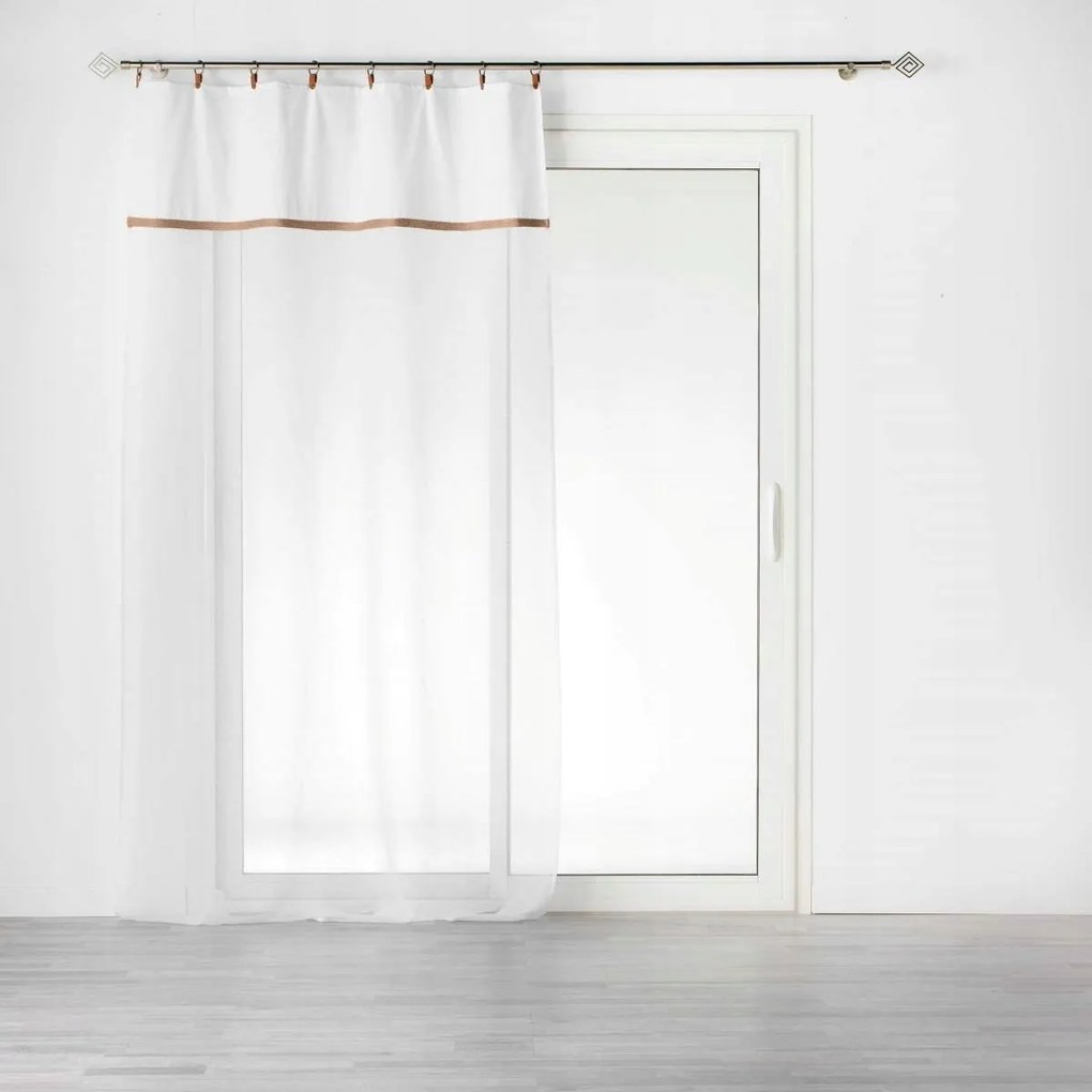 Függöny kész Fehér fátyol Modern 135 x 240 cm