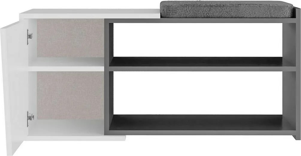 Fiona White and Anthracite cipősszekrény