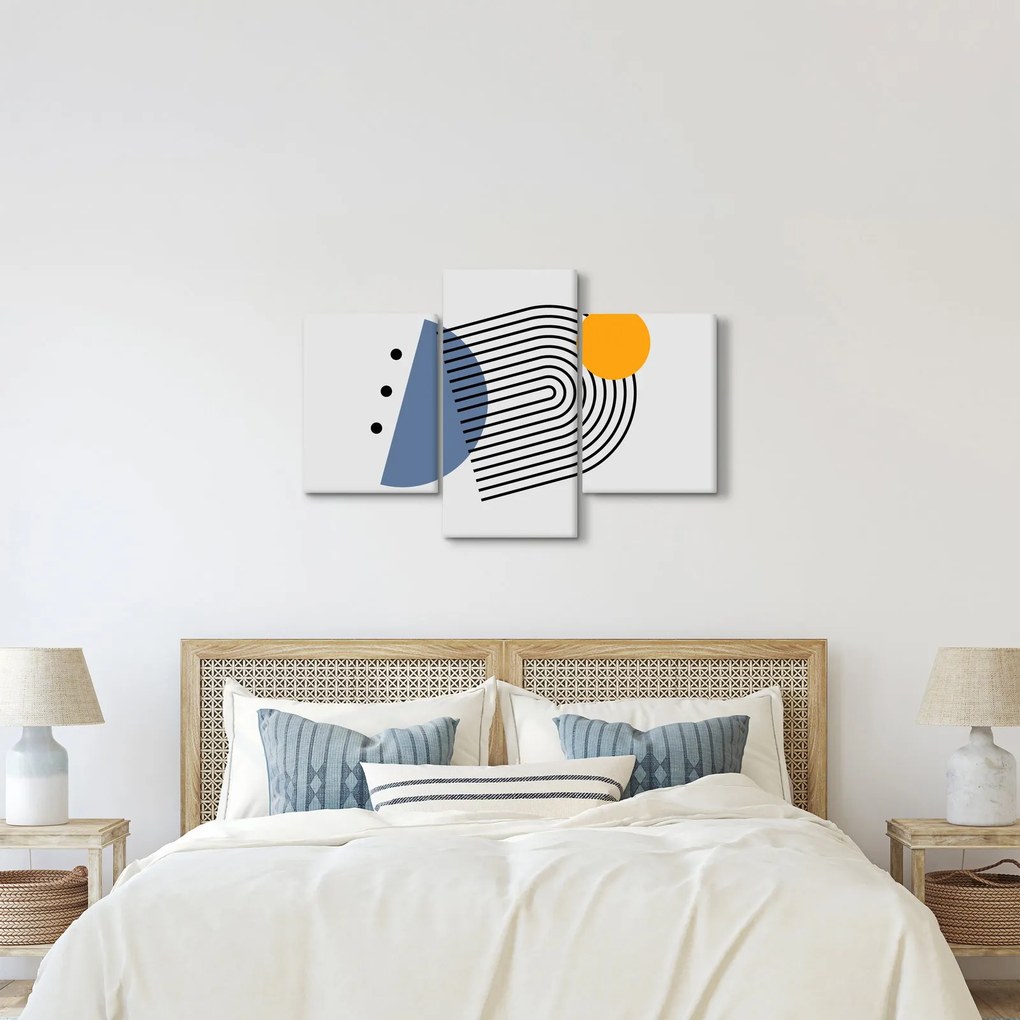 Kép - Minimalista absztrakció N⁰2 (90x60 cm)