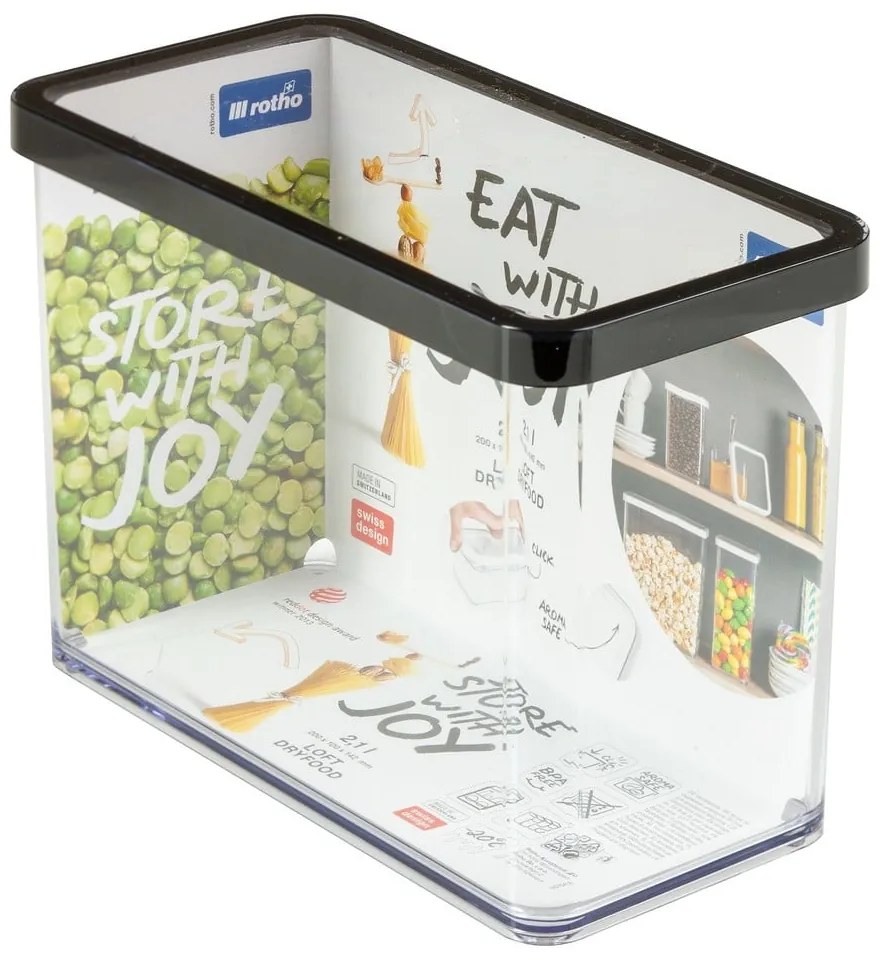 Élelmiszertartó doboz Loft – Rotho