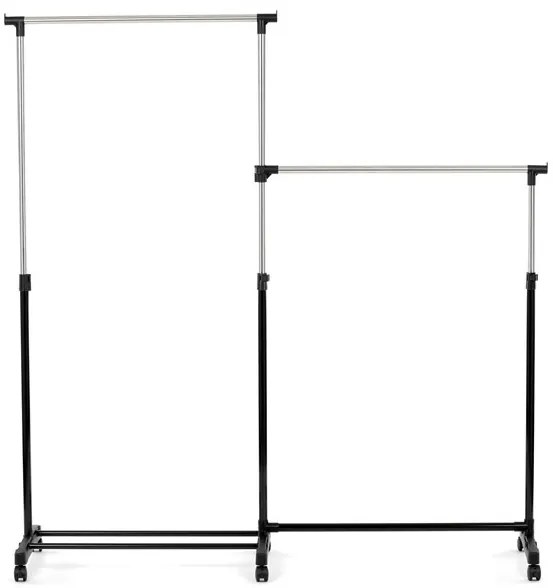 Fekete Műanyag Ruhafogas. GD-174 BK