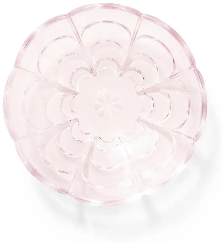 Világos rózsaszín üveg tálka szett 2 db-os ø 13 cm Lily – Holmegaard