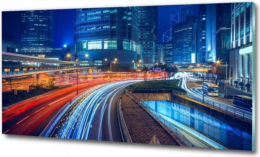 Fotótapéta falra edzett üveg viadukt 100x70