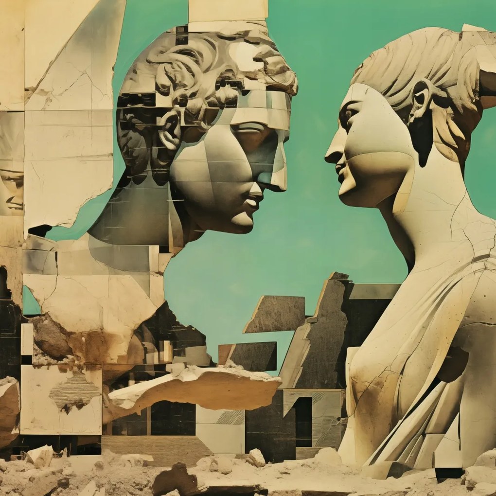 Poszter 20x20cm Párbeszéd a múltról a jelennel