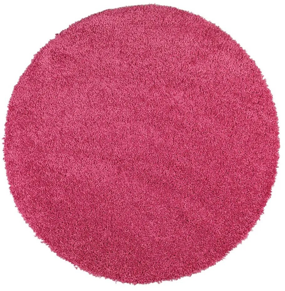 Aqua Liso rózsaszín szőnyeg, ø 80 cm - Universal