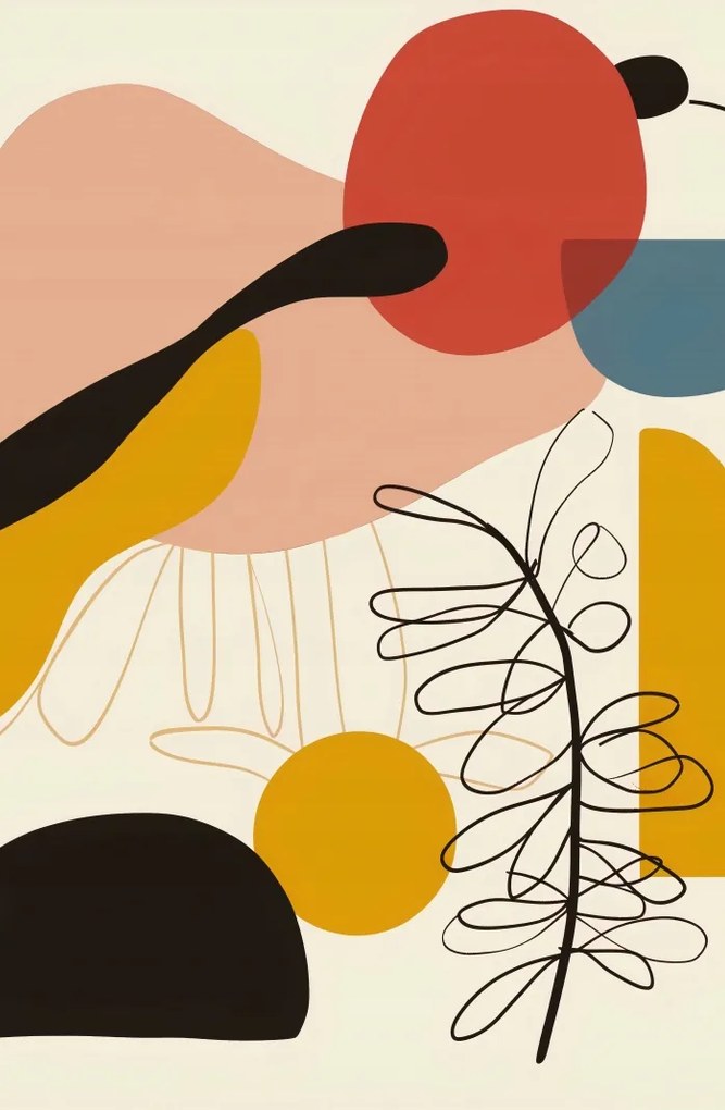 Poszter 53x81cm Rapsodia Színek