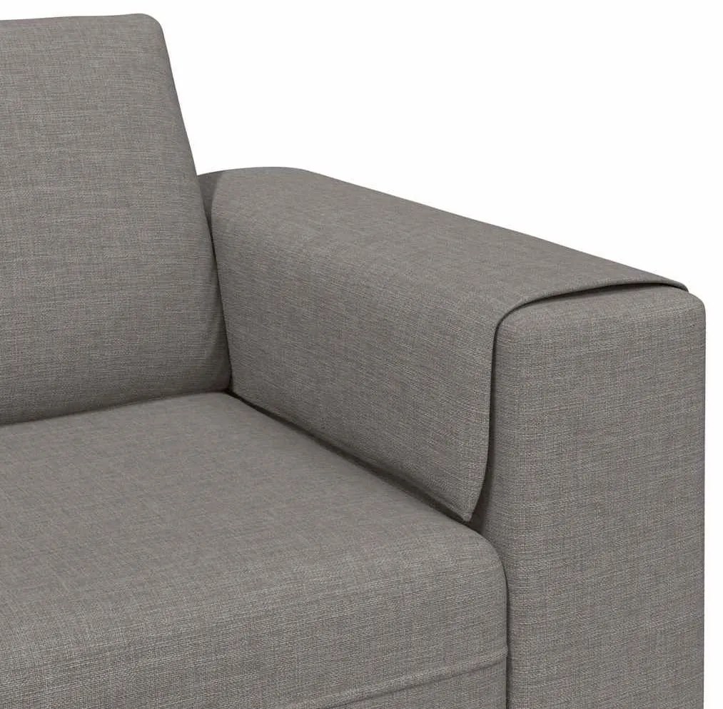 Kanapé Szett 3 pcs Tópszínű szövet