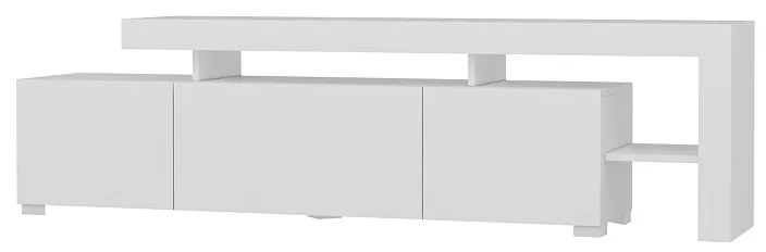 TV asztal/szekrény Belize (fényes fehér). 1072527