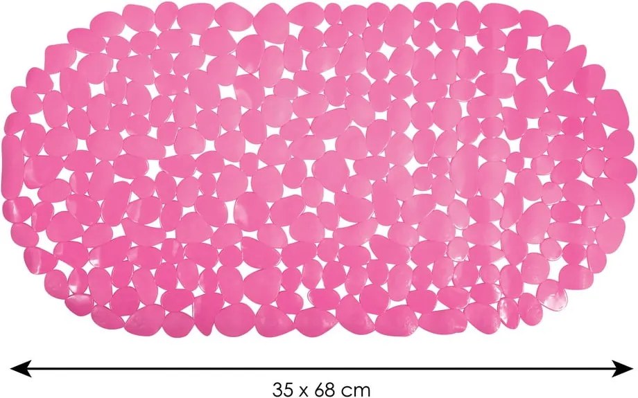 Csúszásgátló alátét fürdőkádba 35x68 cm Galets – MSV