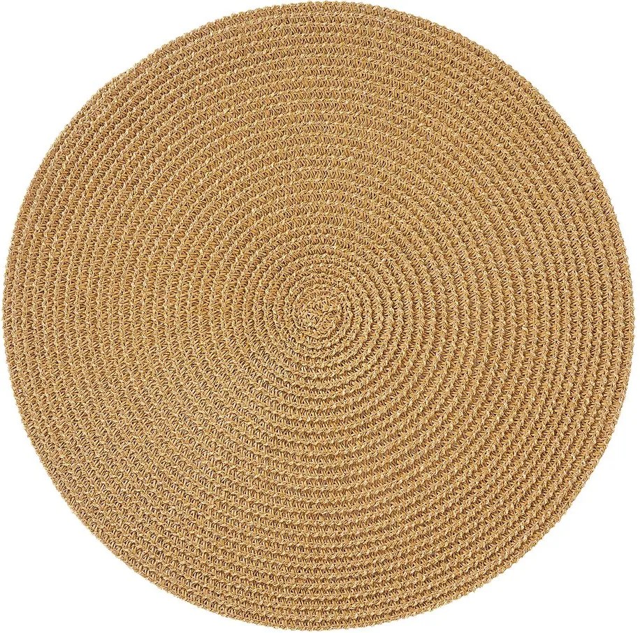 AMBIENTE étkezési alátét Ø38cm, sötét arany