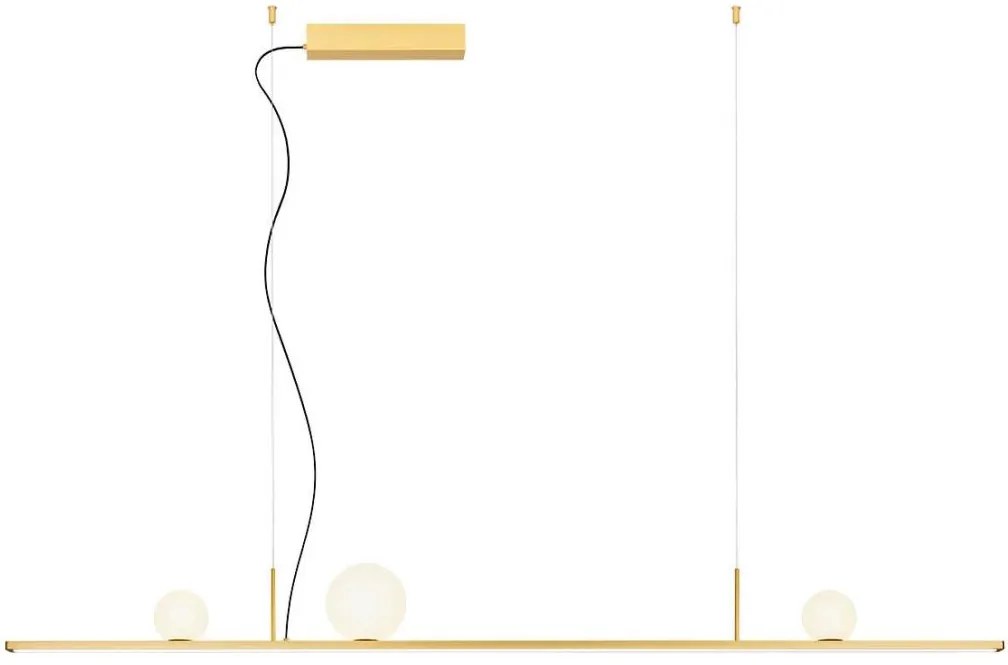 Redo 01-4301 - Fényerőszabályozható LED csillár kábellel DUNE LED/48W/230V arany